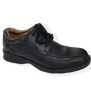 NWOB Jarman Black Lace Up Leather Oxfords 7.5M